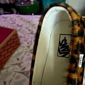 Rare Vans Calfhair VN0A4U1CXQ7 Animal hair/Snowwhite Original box 11.5 M VANS ERA CALF HAIR LEOPARD BRAND NEW WITHOUT BOX - ????  main image 3